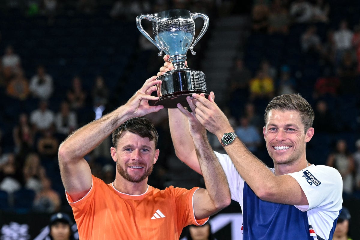 Britain’s Neal Skupski wins Australian Open men’s doubles with Christian Harrison
