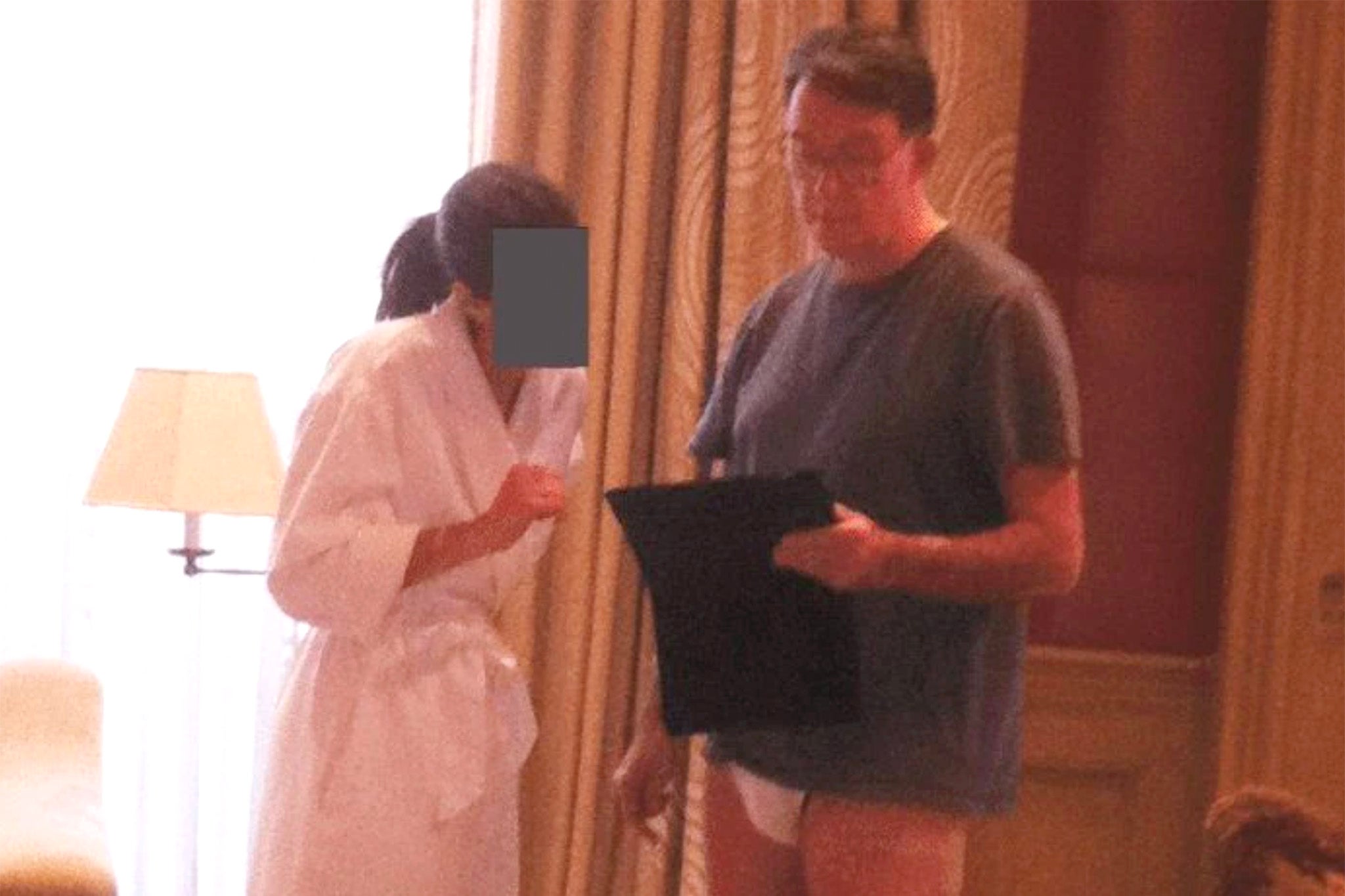 Peter Mandelson features in his underwear in a photograph released from the Epstein files
