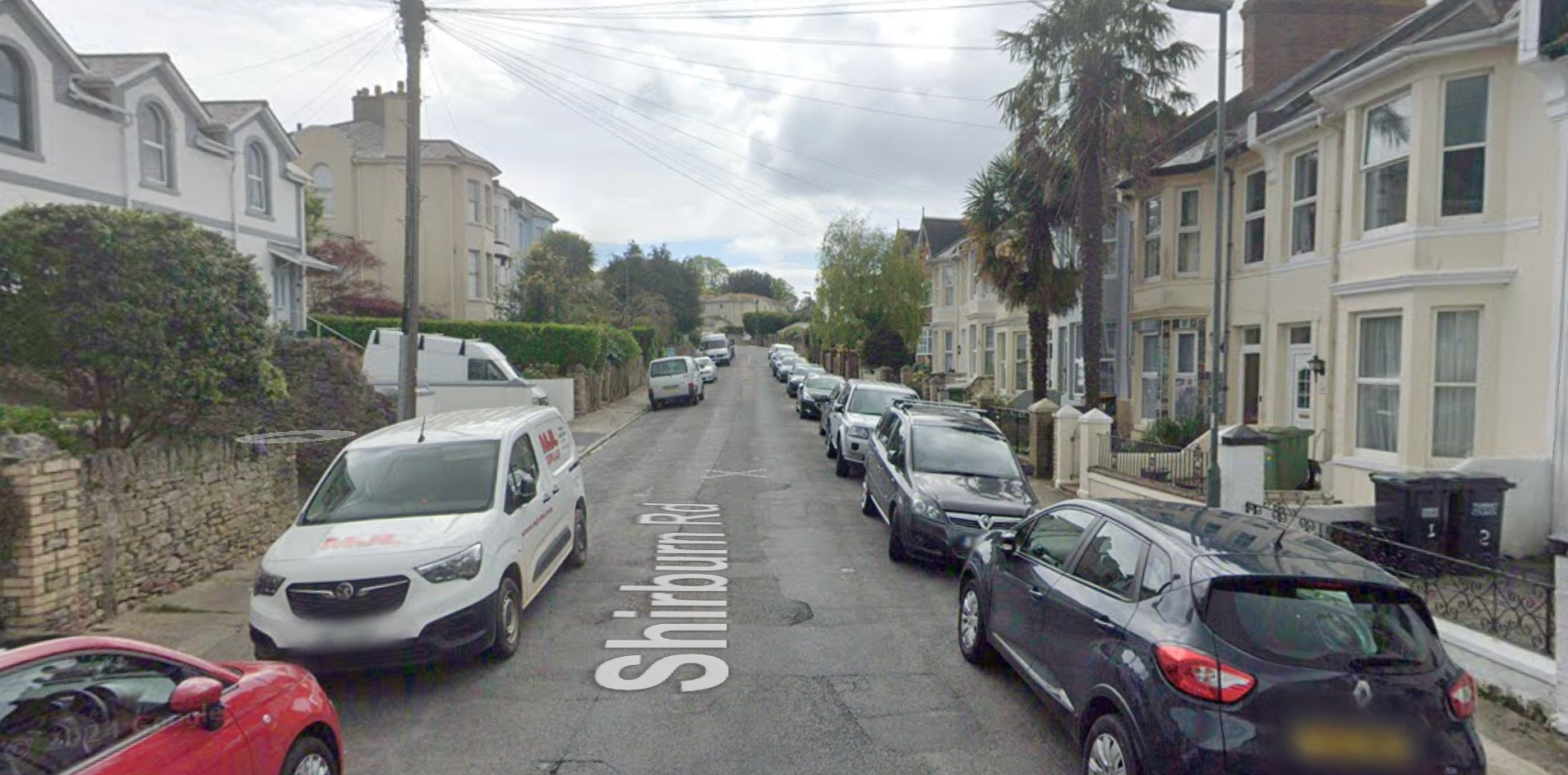 Officers are investigating the death of a woman in her 70s who was found at a property in Shirburn Road in Torquay