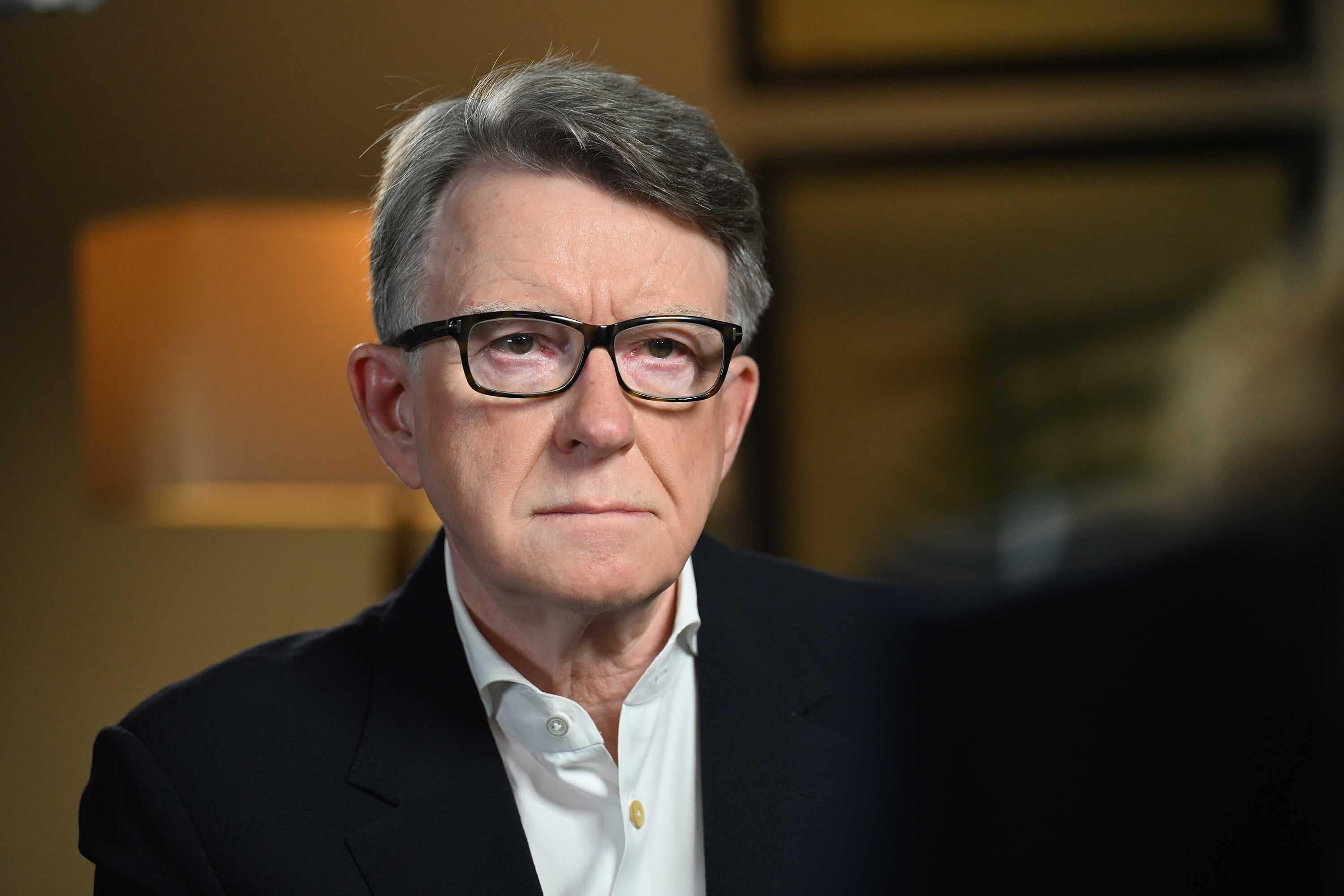 Former US ambassador Lord Mandelson