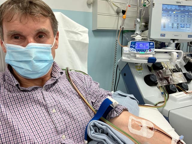 <p>Paul Madley’s cancer is in remission after receiving tecartus</p>