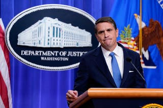 Deputy Attorney General Todd Blanche will temporarily take over Bondi’s duties as attorney general