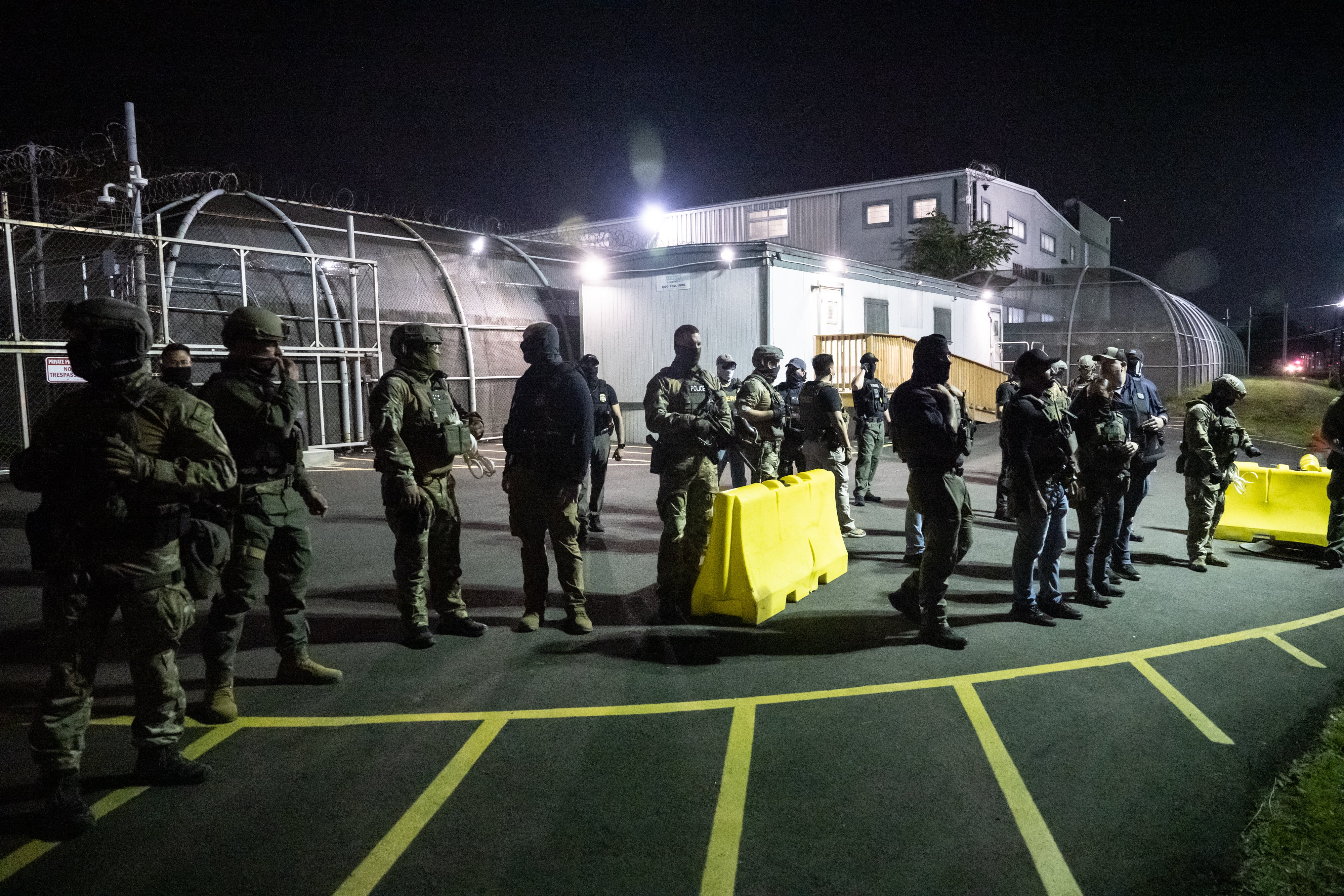 After he was arrested at his home in Tribeca, Patrick Moran was taken to Delaney Hall (seen here), a notorious ICE lockup in Newark, New Jersey, then sent to various jails around the country, before being permitted to 'self-deport' from his last stop in San Diego