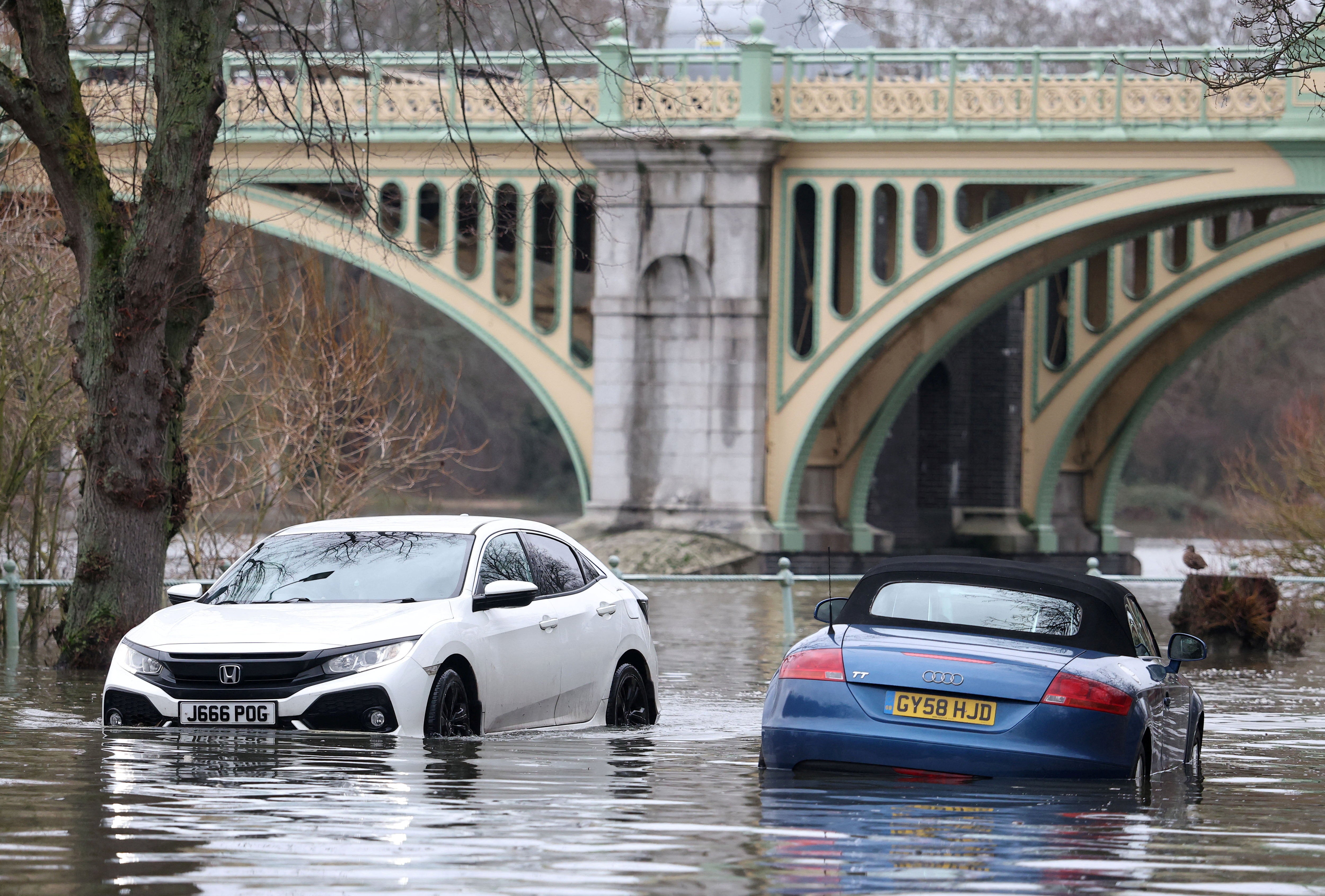 Researchers found the UK’s winter rainfall is increasing by around 7 per cent for every degree of global or regional warming