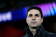 Mikel Arteta has ‘book of people’ who feel Arsenal are ‘most exciting in Europe’