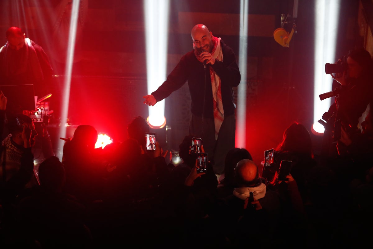 Syrian rapper Al Darwish returns home to perform for first time in 13 years