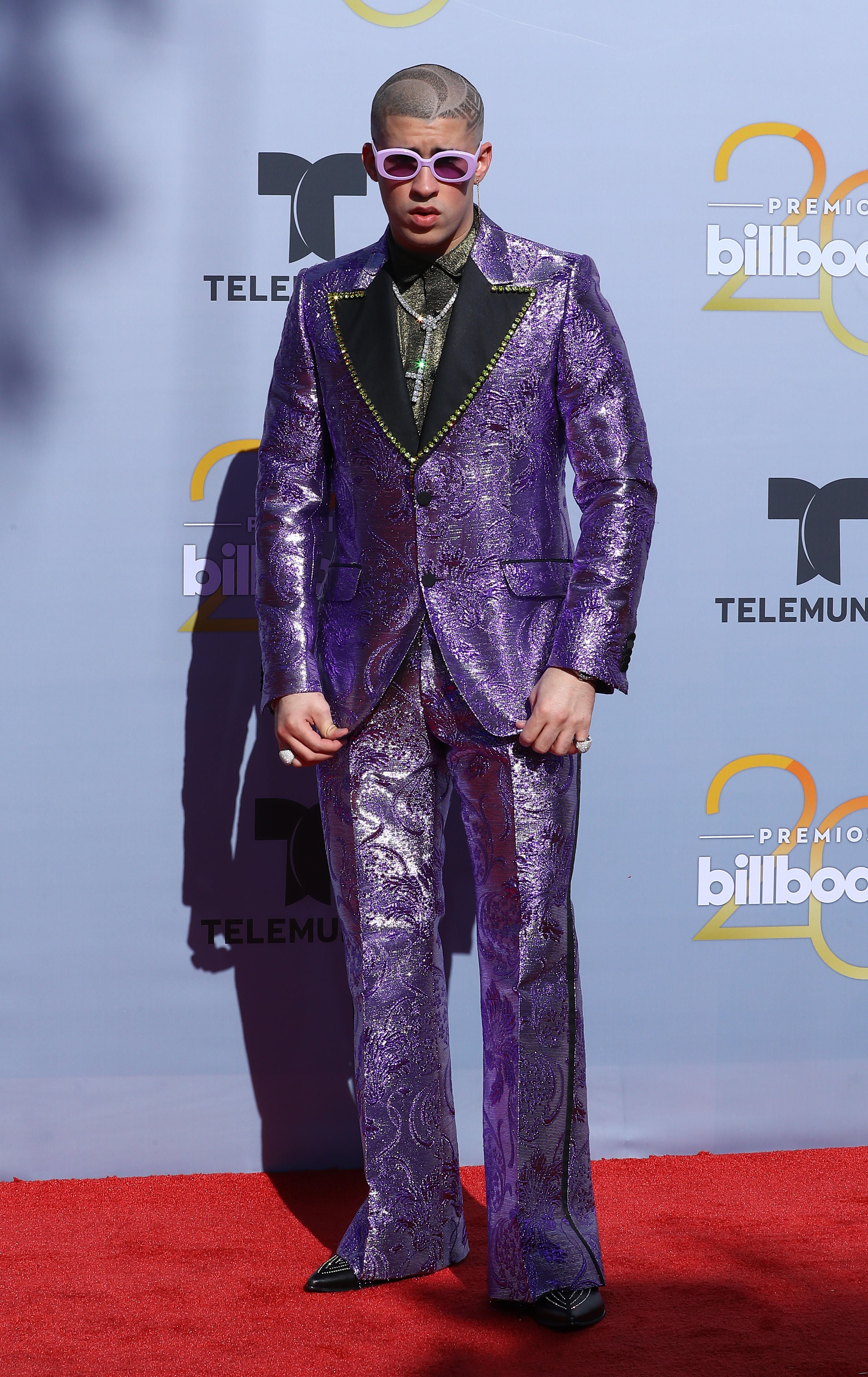 Bad Bunny at the Billboard Latin Music Awards in 2018