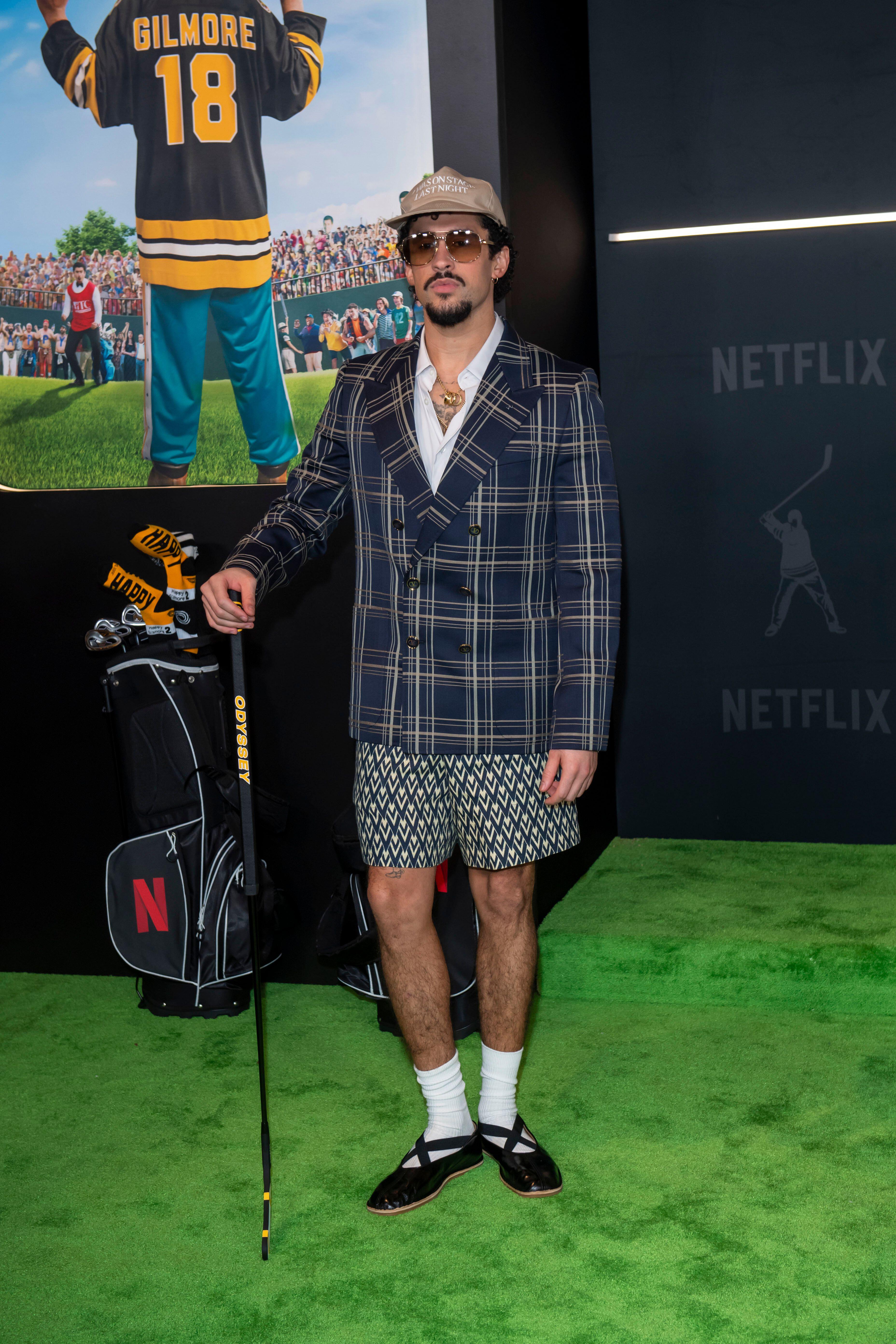 Bad Bunny at the Happy Gilmore 2 premiere in 2025 (Alamy/PA)