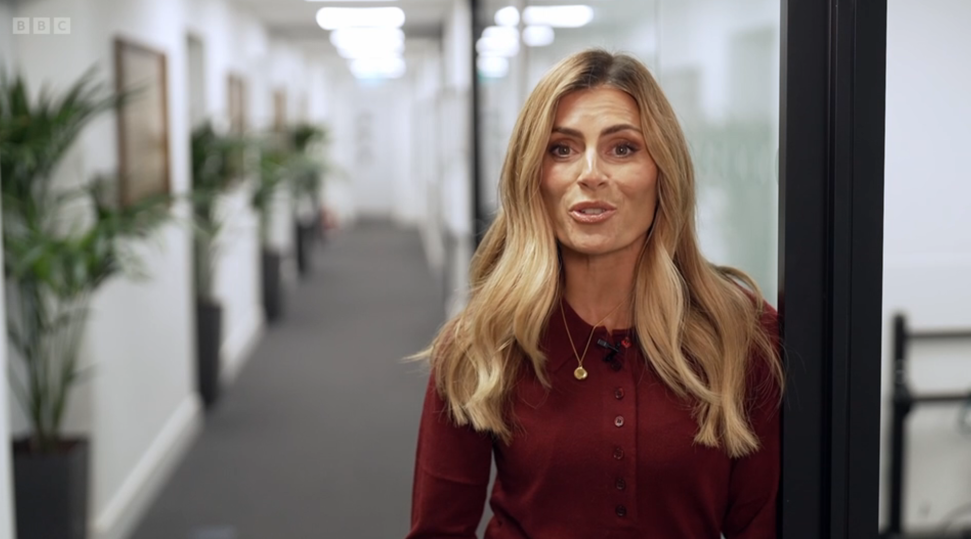 Zoe Hardman liderou o filme pré-gravado