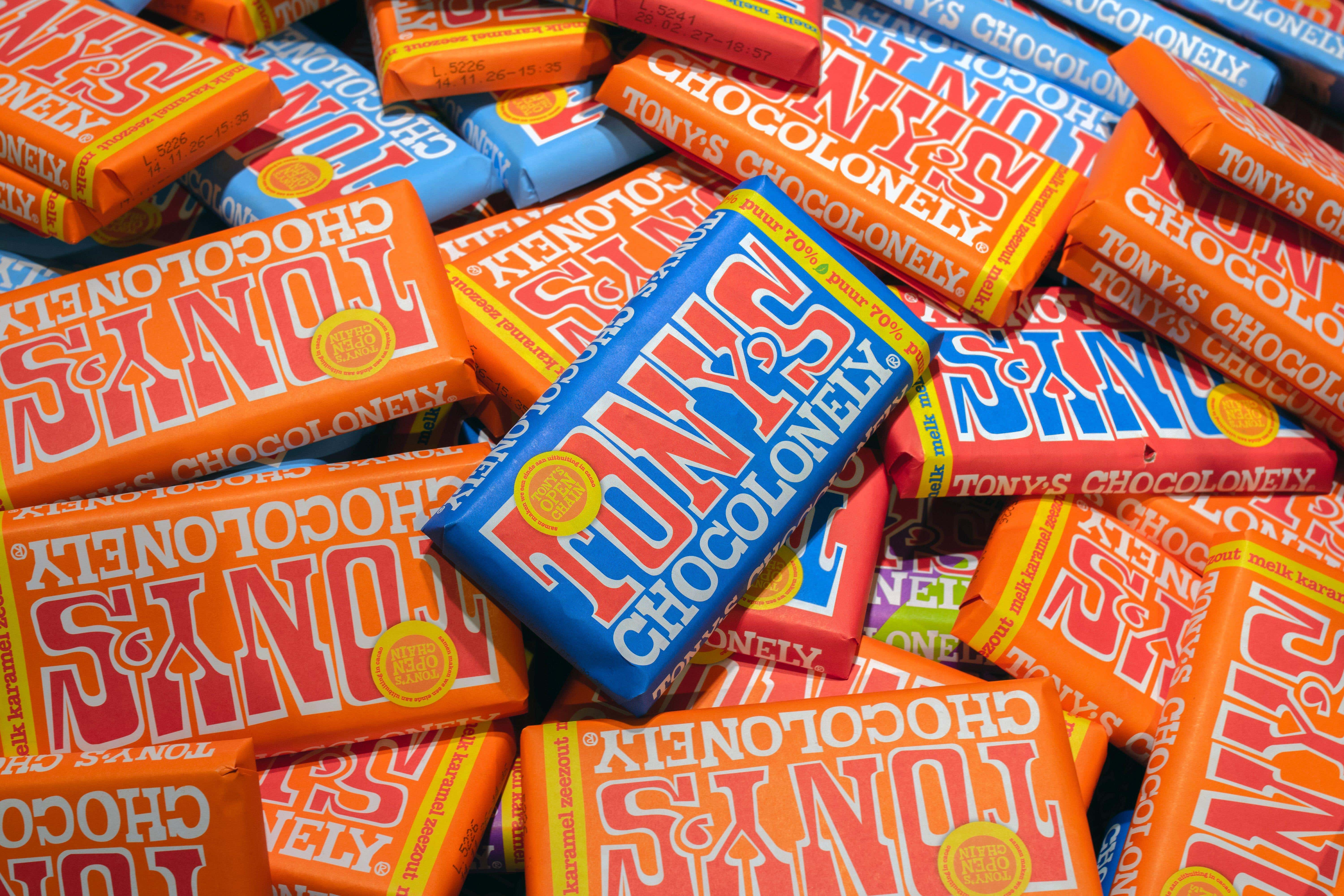 Tony’s Chocolonely has said it sold more chocolate bars last year (Alamy/PA)