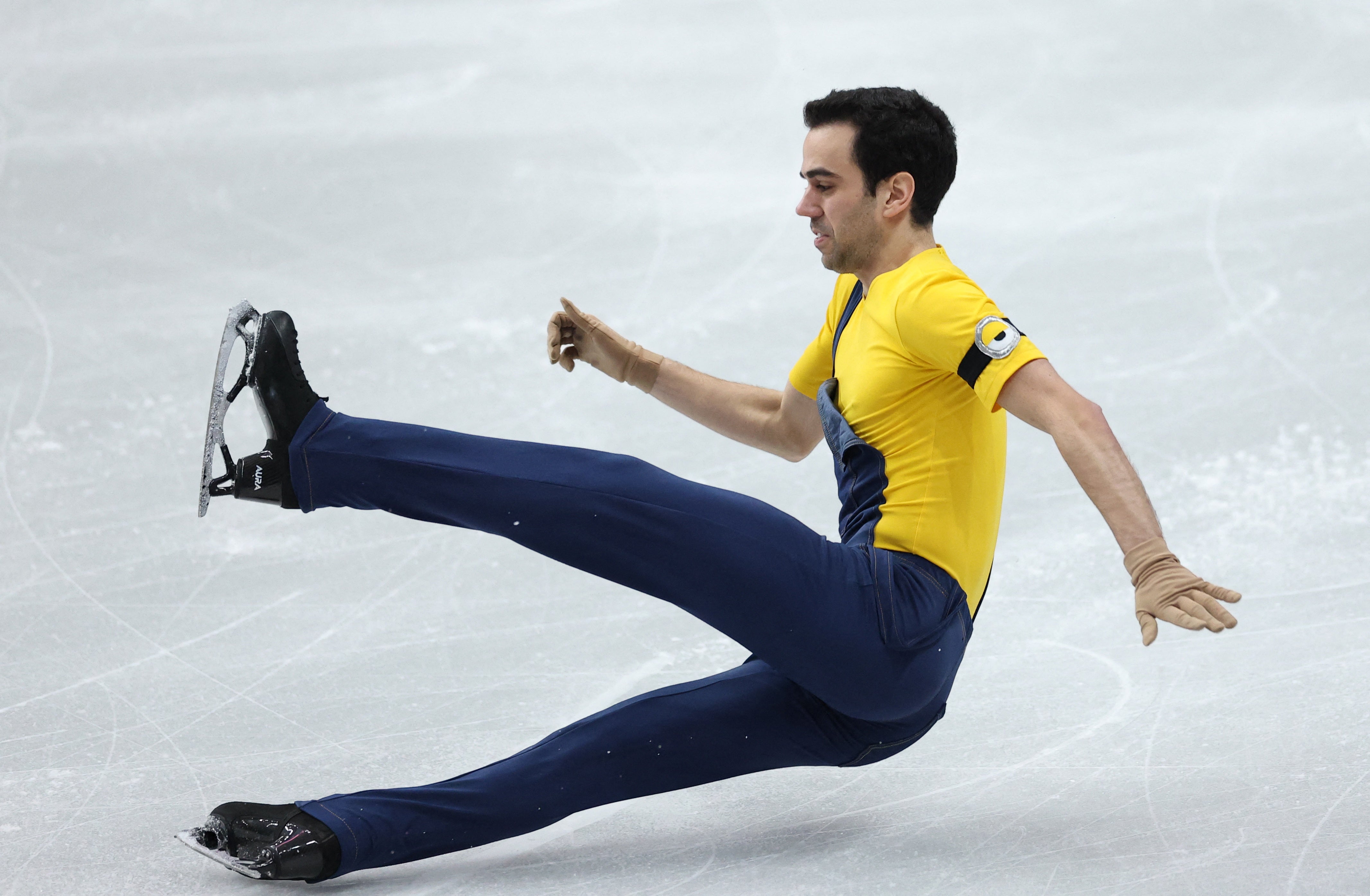 The Spaniard finished 18th at the recent European Figure Skating Championships in Sheffield