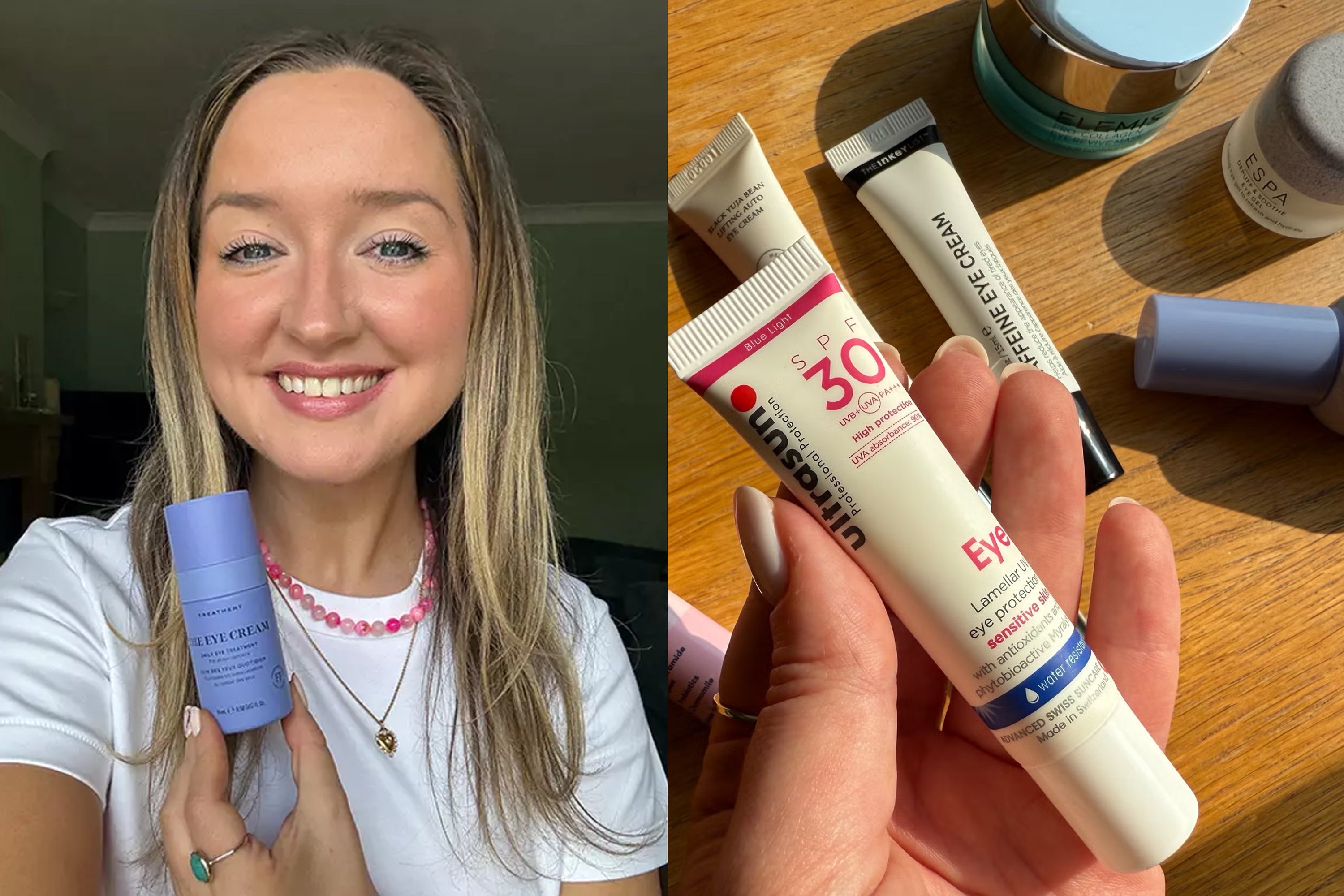 <p>During testing, I assessed key ingredients, texture, skincare results and price point</p>