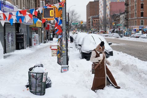 <p>This is the first time a blizzard warning has been issued for New York City proper since 2017</p>