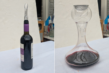 <p>A good aerator gives wine a smoother and more balanced taste</p>