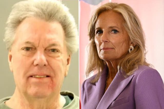 <p>William Stevenson, ex-husband of former First Lady Jill Biden, was arrested Monday and charged with first-degree murder in connection with the death of 64-year-old Linda Stevenson</p>