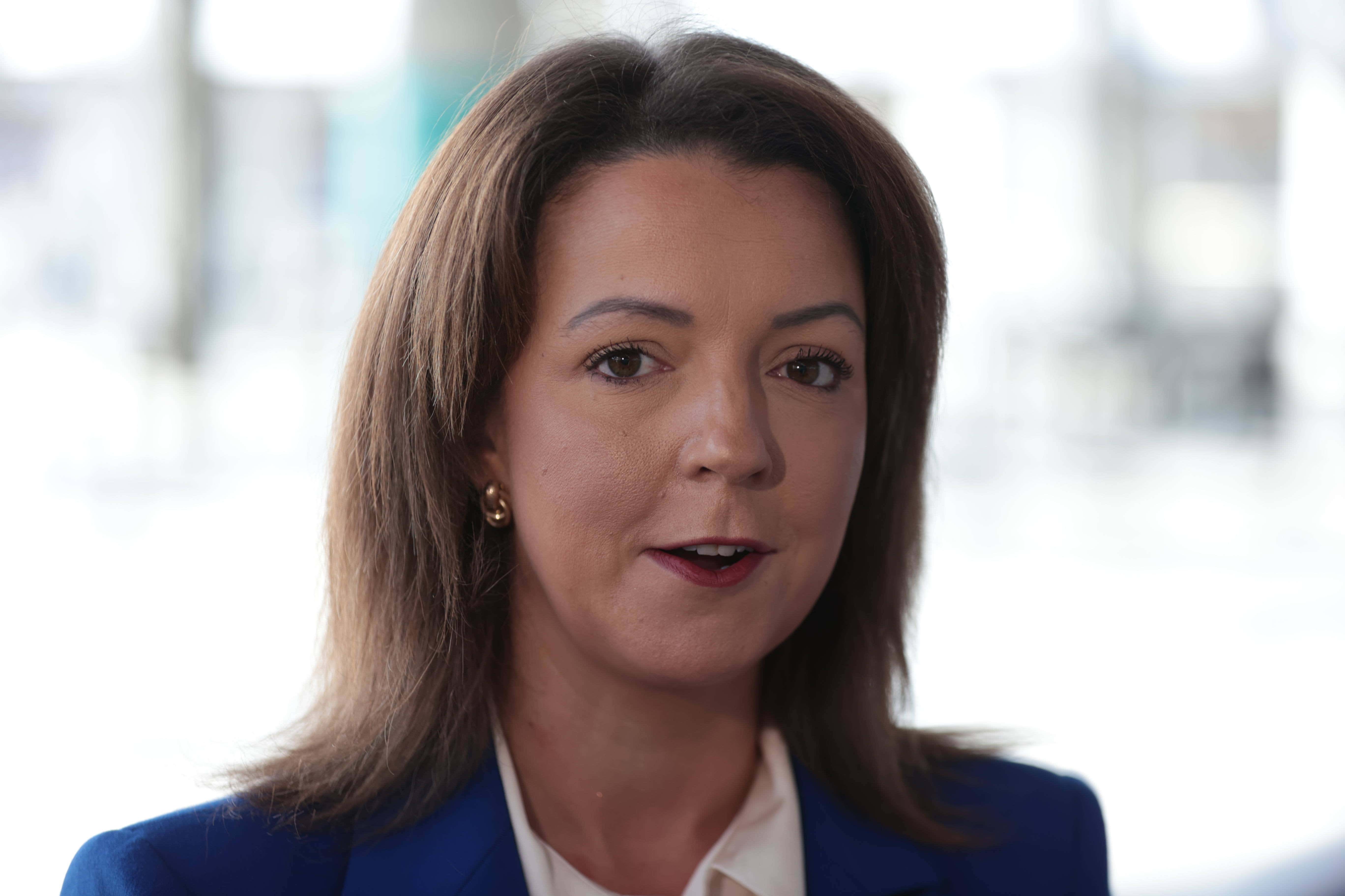 Stormont Infrastructure Minister Liz Kimmins was pressed by MLAs during a sitting of the Northern Ireland Assembly doing more to tackle potholes. (PA)