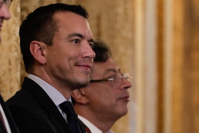 ECUADOR-COLOMBIA-PROTESTA