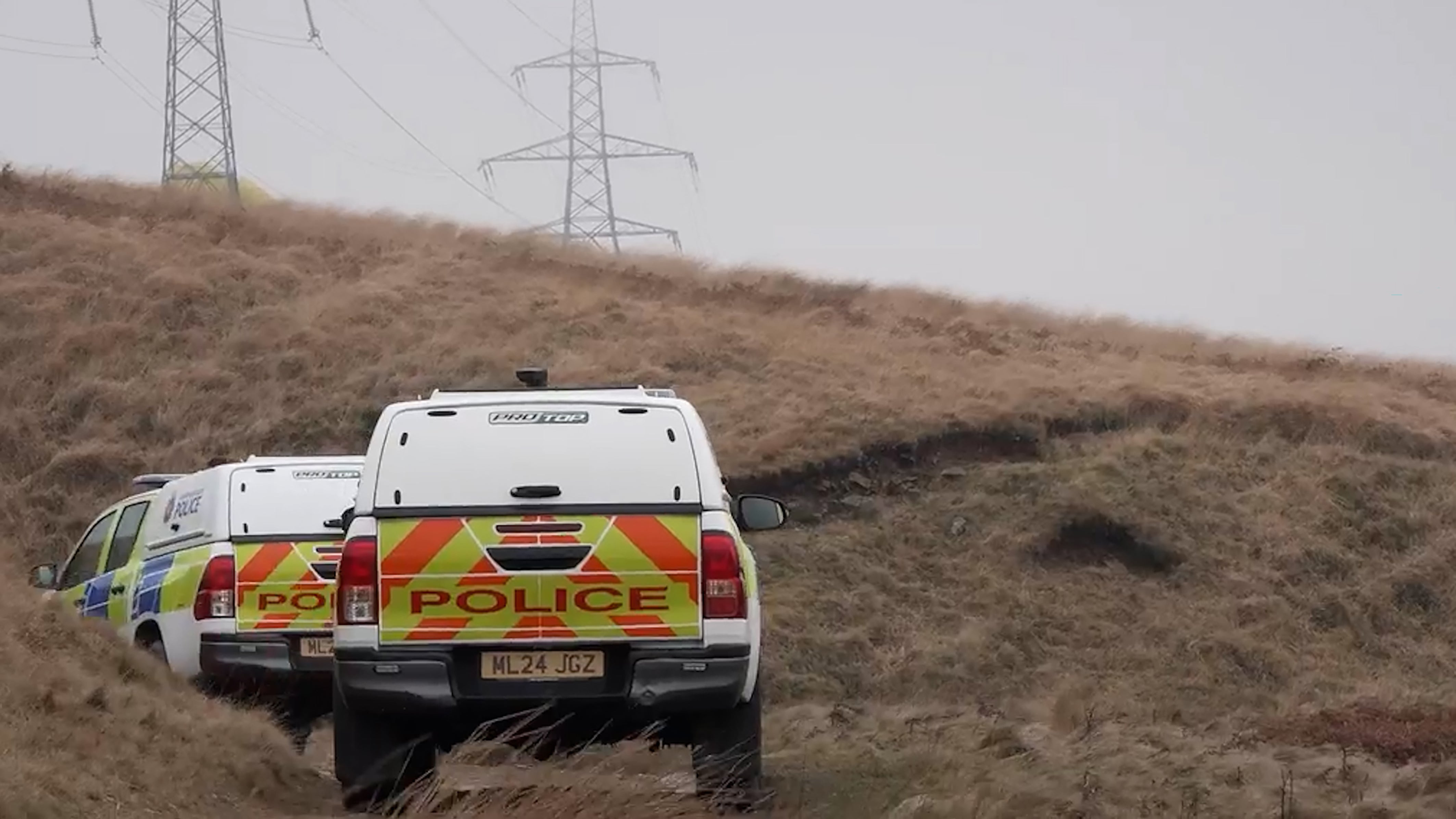 A light aircraft crashed in a farmland area near Rochdale on Tuesday morning