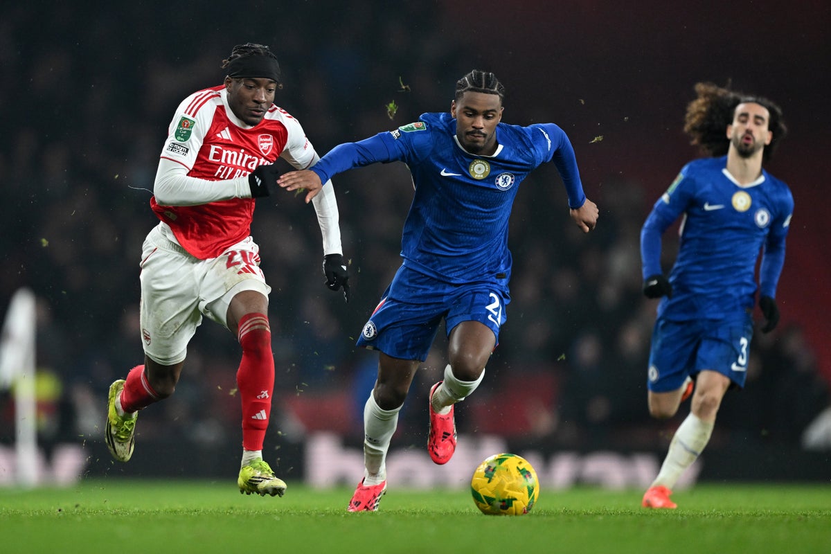 Arsenal vs Chelsea live: Score and updates from Carabao Cup semi-final