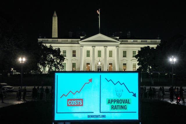 <p>In a Truth Social post Monday night, Trump wrote, 'The highest Poll Numbers I have ever received. Obviously, people like a strong and powerful Country, with the best economy, EVER!' Despite this more than half Americans now say they think the economy has become worse under the Trump administration, according to a new poll</p>