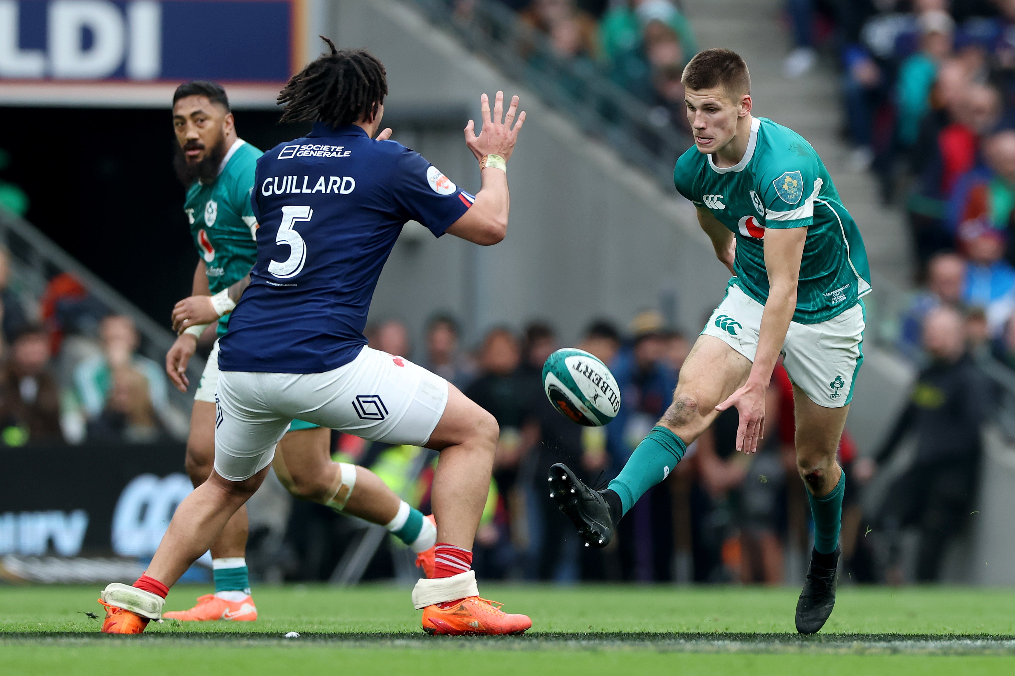 Sam Prendergast gets fly half nod and James Lowe left out as Ireland reveal team for Six Nations opener