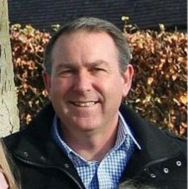 <p>David Gibson had his leg amputated in mid-2021</p>