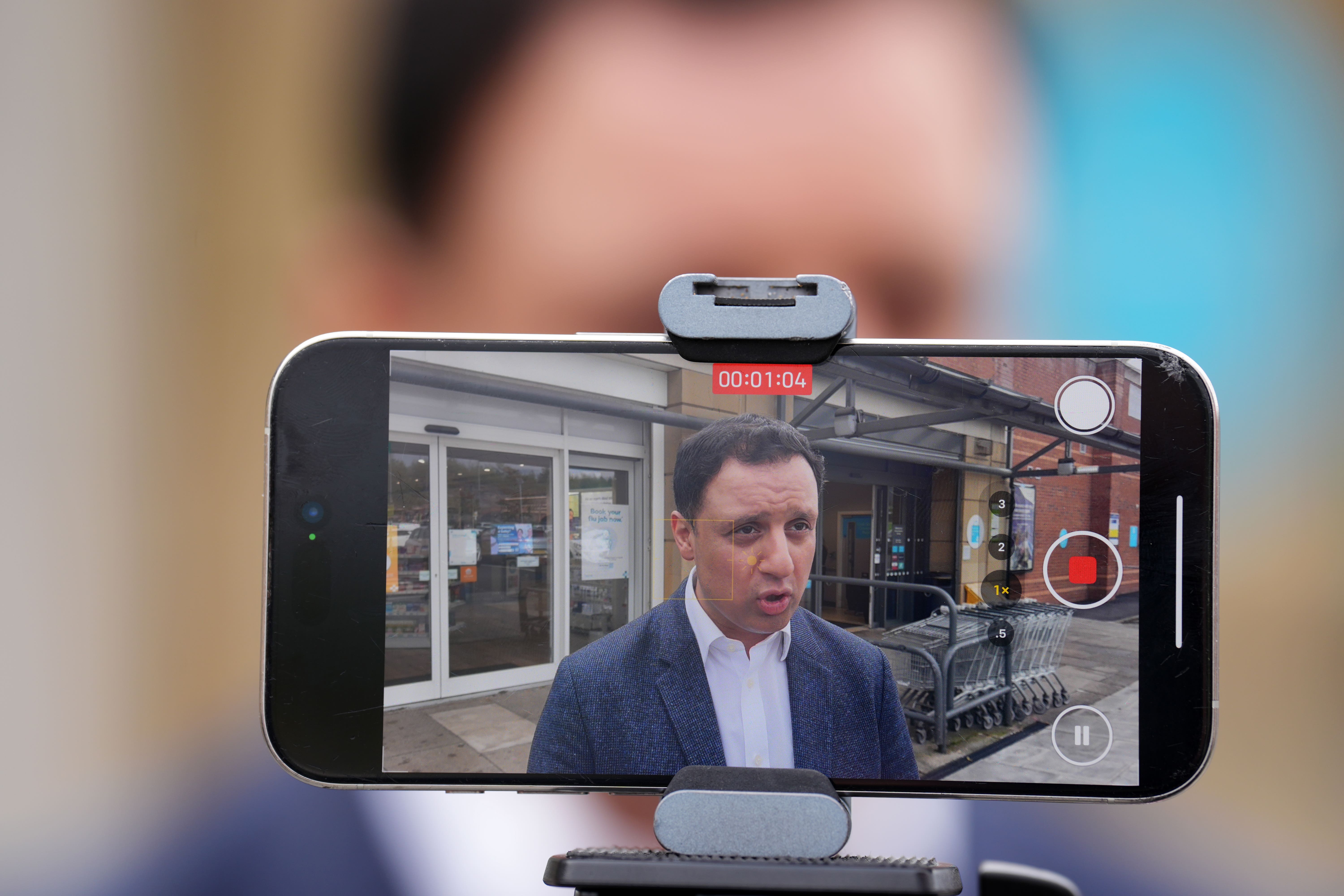 Scottish Labour leader Anas Sarwar warned of a mental health emergency facing young people (Andrew Milligan/PA)