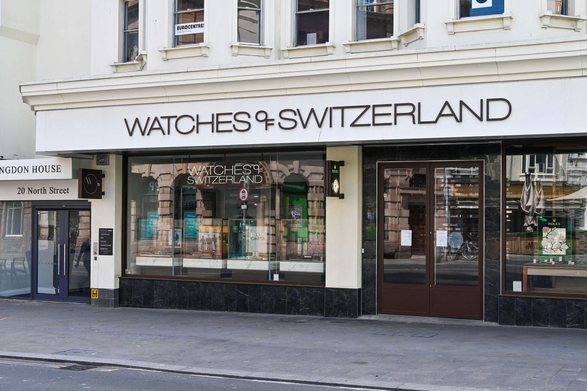 Watches of Switzerland hikes annual sales outlook on ‘strong’ festive demand - The Independent