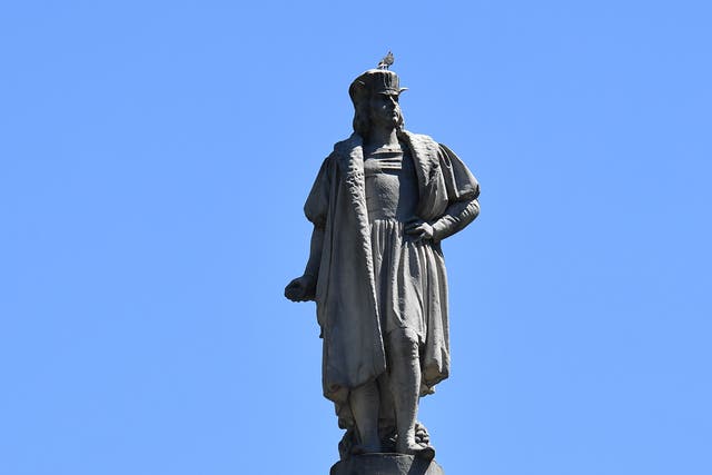 <p>President Trump plans to install a statue of Christopher Columbus on the White House grounds, according to a new report</p>