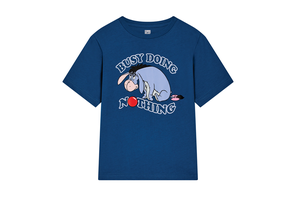 Kids navy Eeyore ‘busy doing nothing’ T-⁠shirt