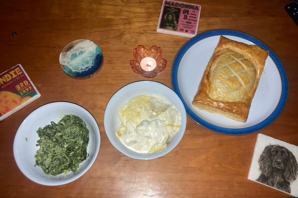 The full feast (Molly Greeves/The Independent)