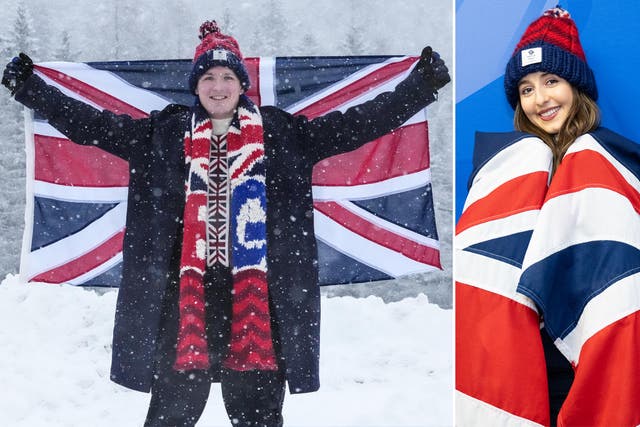 <p>Bobsleigh pilot Brad Hall and ice dancer Lilah Fear have been named Team GB's flagbearers for the Opening Ceremony</p>