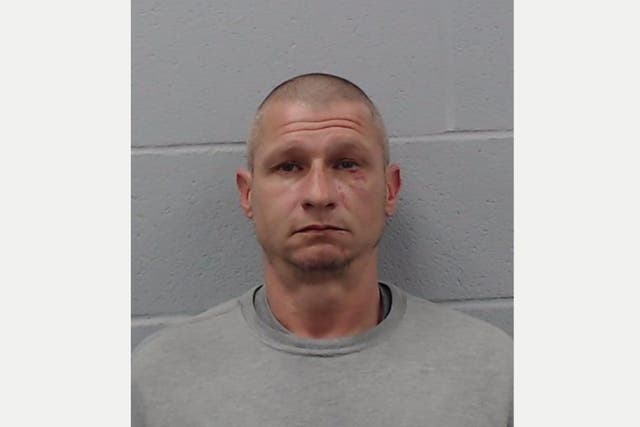 <p>Chad Michael Watts is accused of assaulting a student after a verbal confrontation turned physically violent during a student-led anti-ICE protest</p>