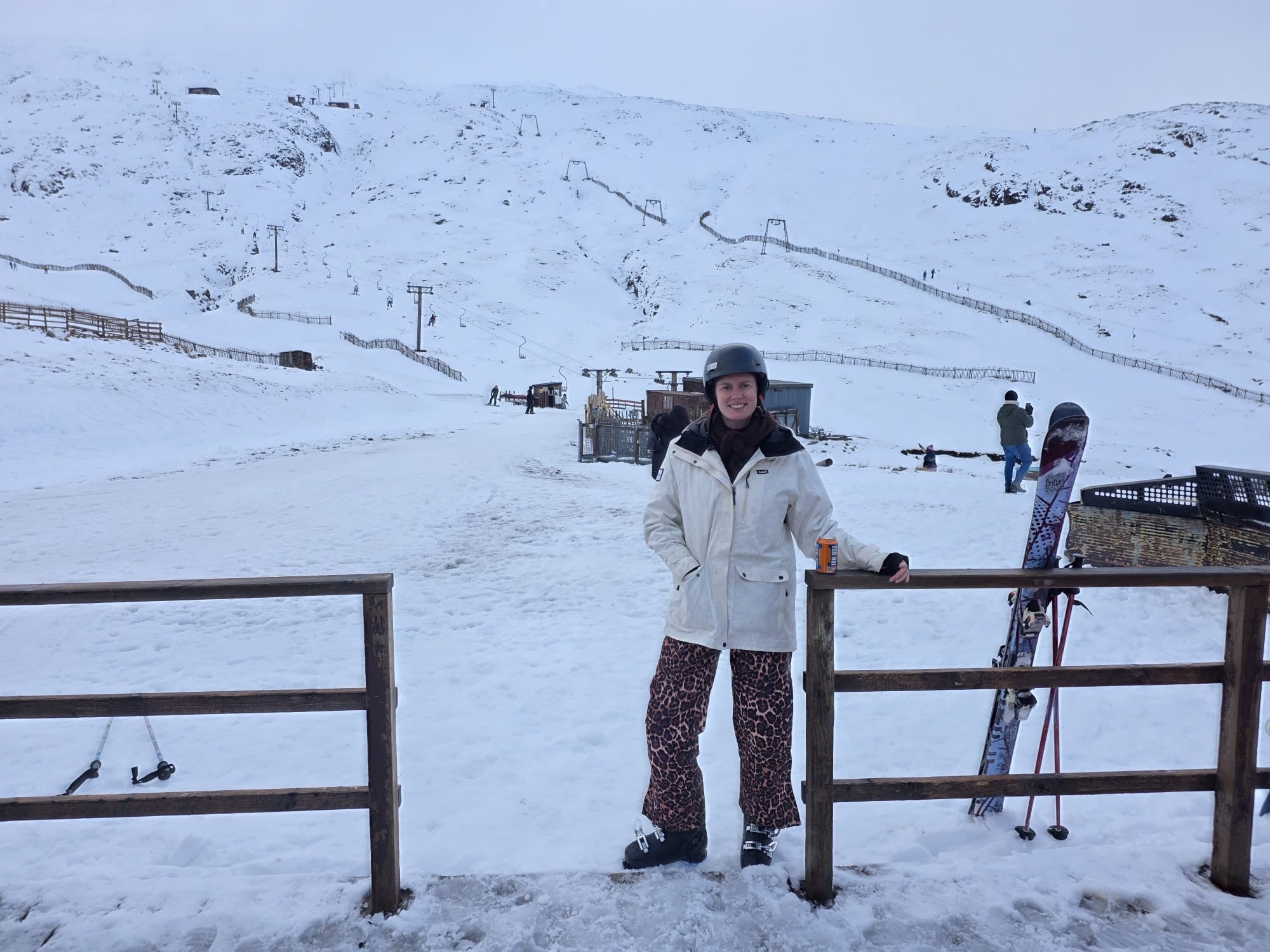 There’s a variety of runs to suit both beginners and experienced skiers