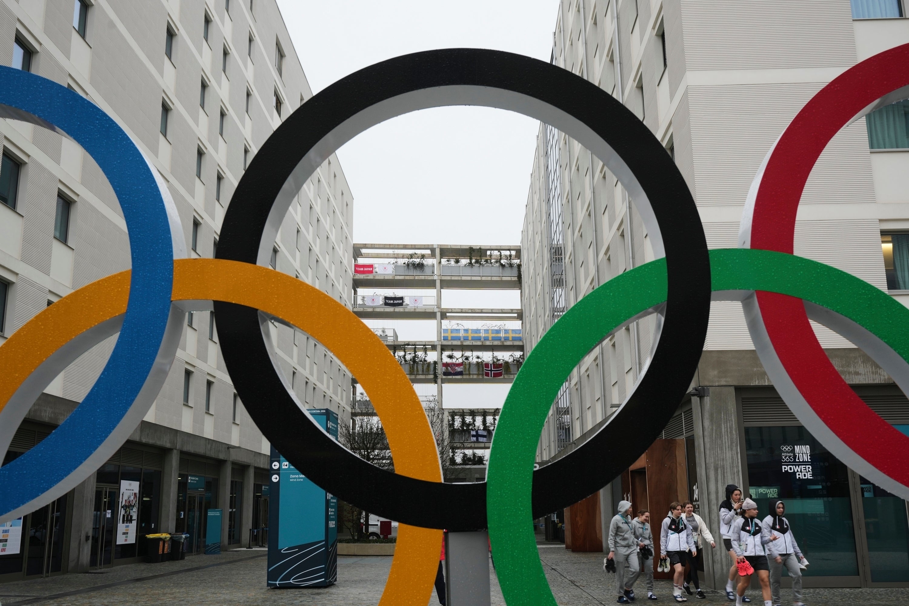 <p>APTOPIX Milan Cortina Olympics</p>