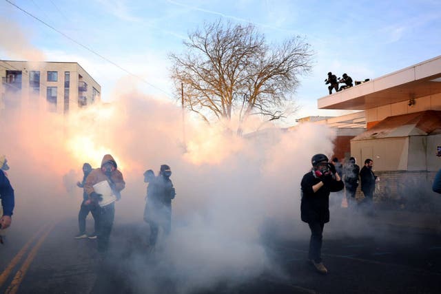 <p>A federal judge is temporarily blocking ICE from using any chemical munitions days after peaceful protesters were hit with volleys of tear gas that hit several children</p>