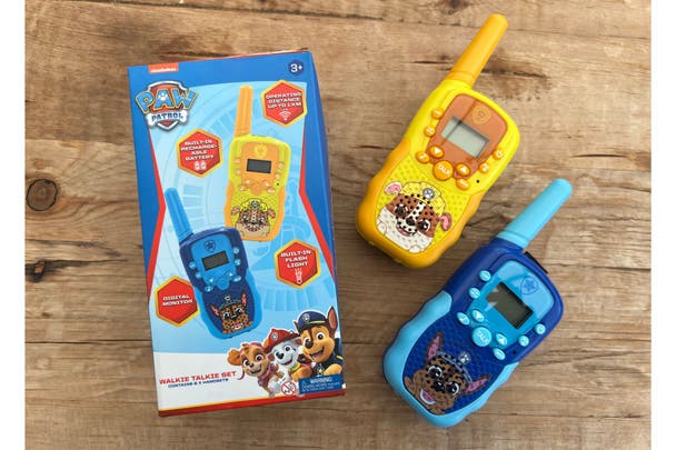 best walkie talkies indybest review Paw Patrol walkie talkie set