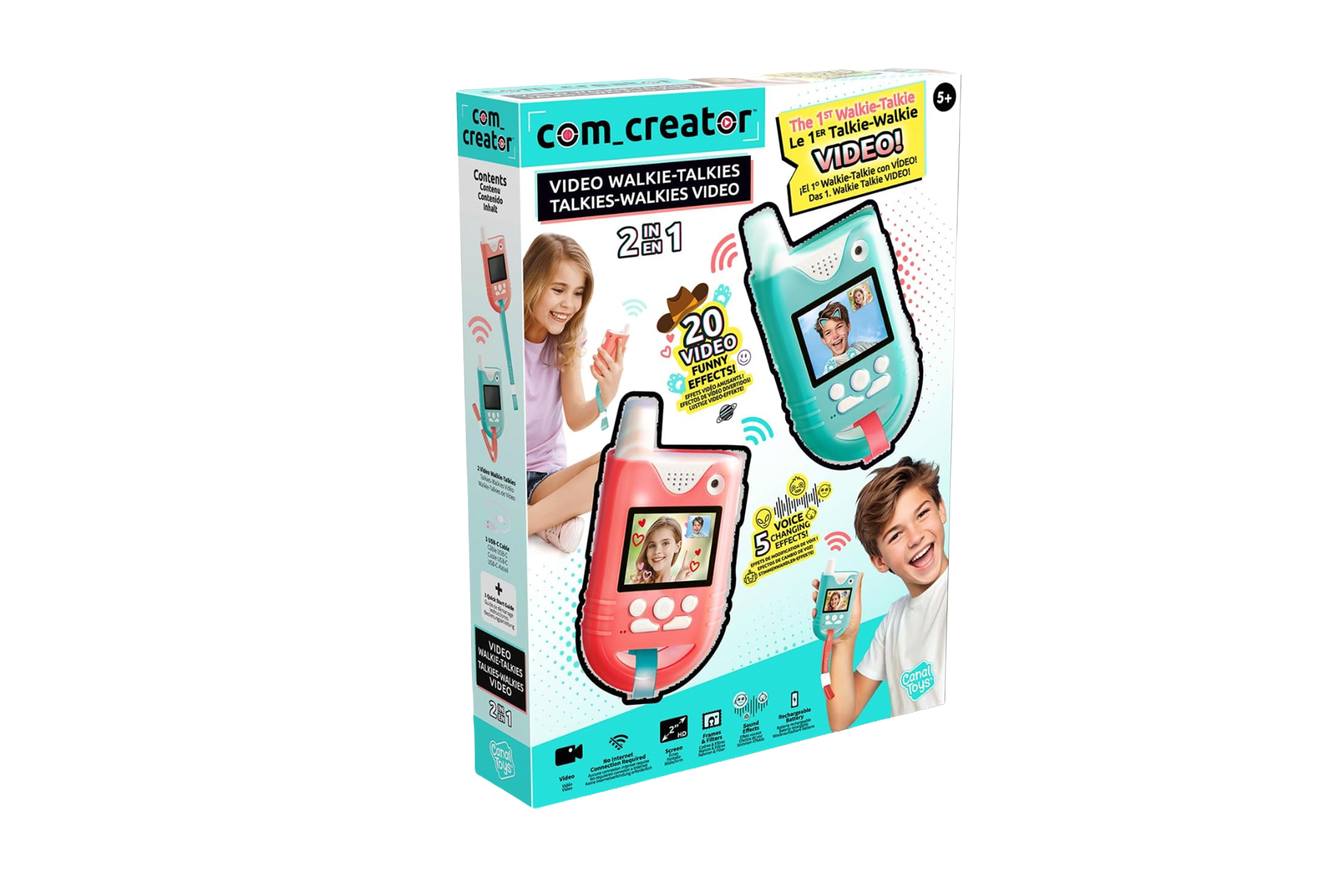 best kids walkie talks indybest review Com_Creator video walkie talkies