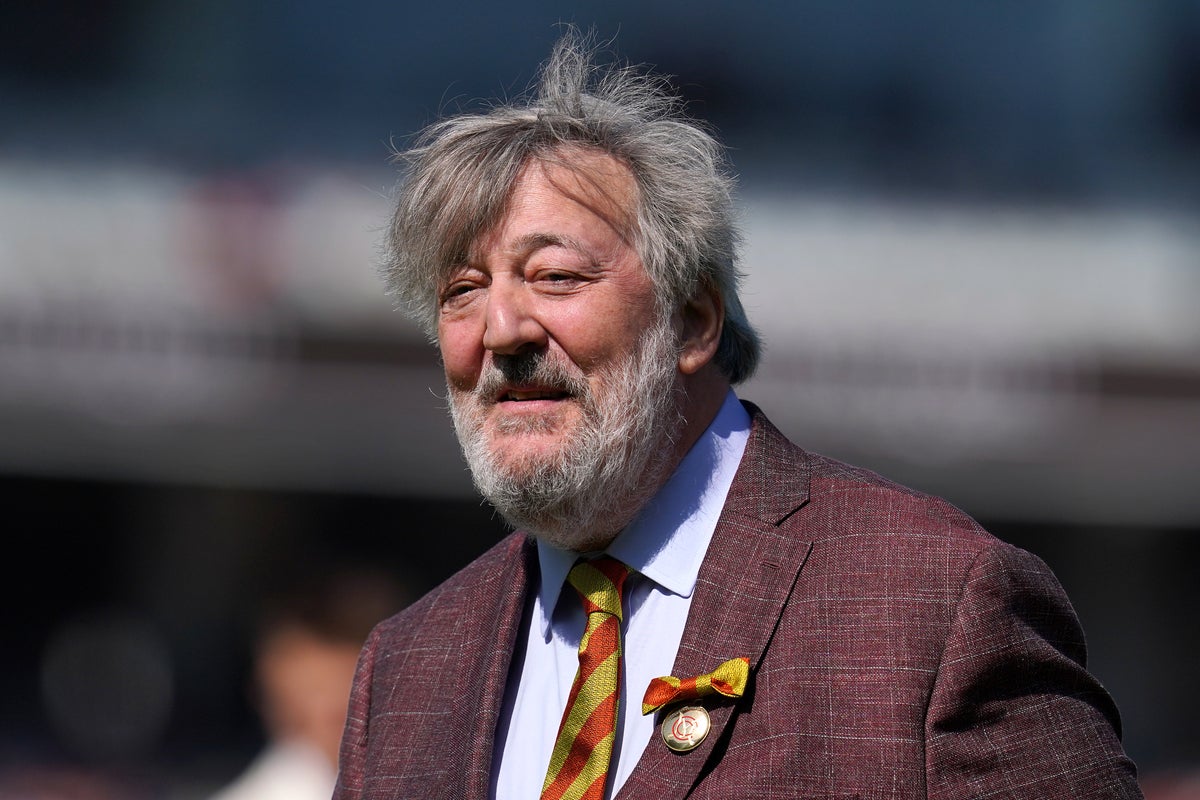 Stephen Fry sues companies over stage fall that broke multiple bones