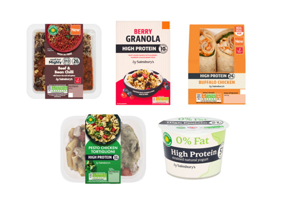 Sainsbury’s launches high-protein meals for GLP-1 users
