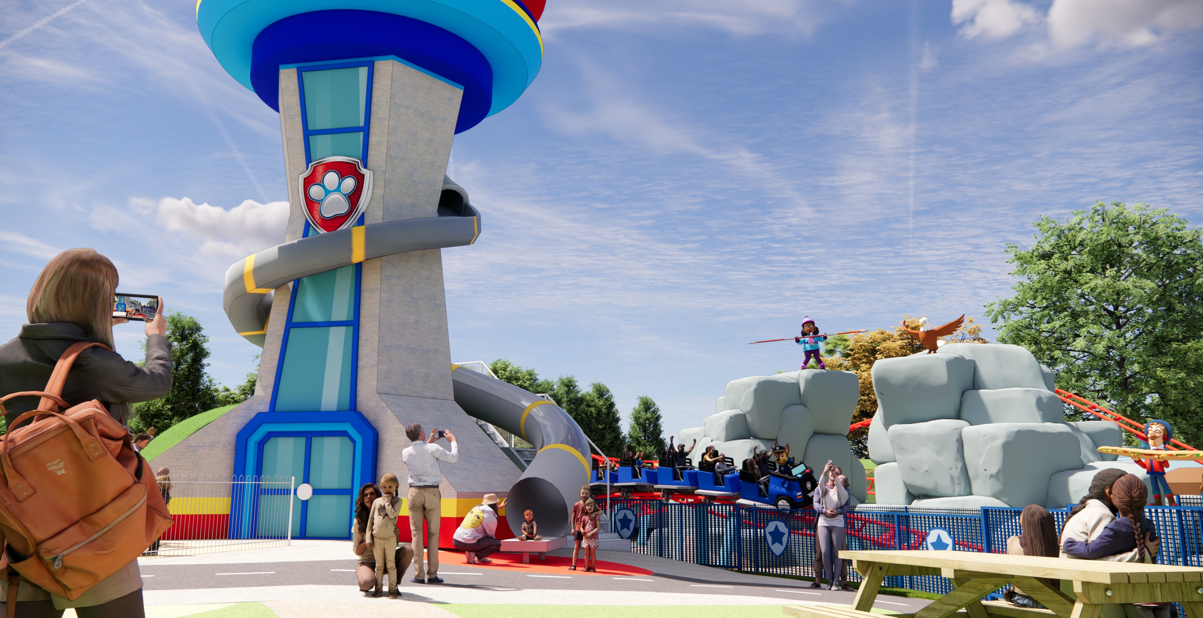 First Paw Patrol Land to open at Chessington World of Adventure this spring
