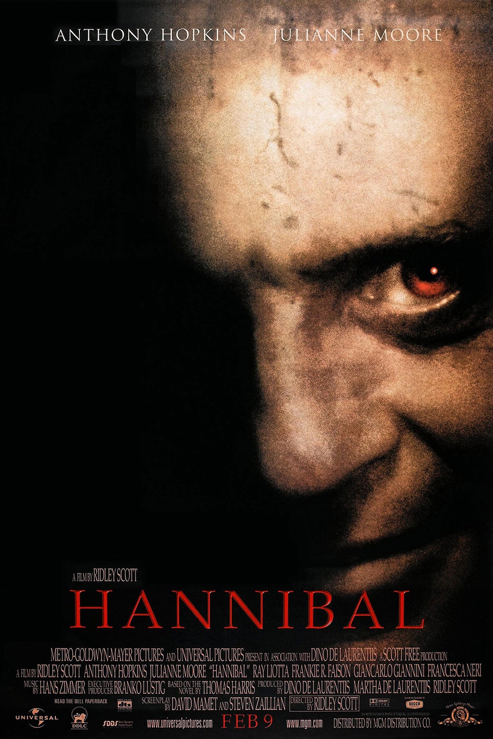 The original poster artwork for ‘Hannibal’