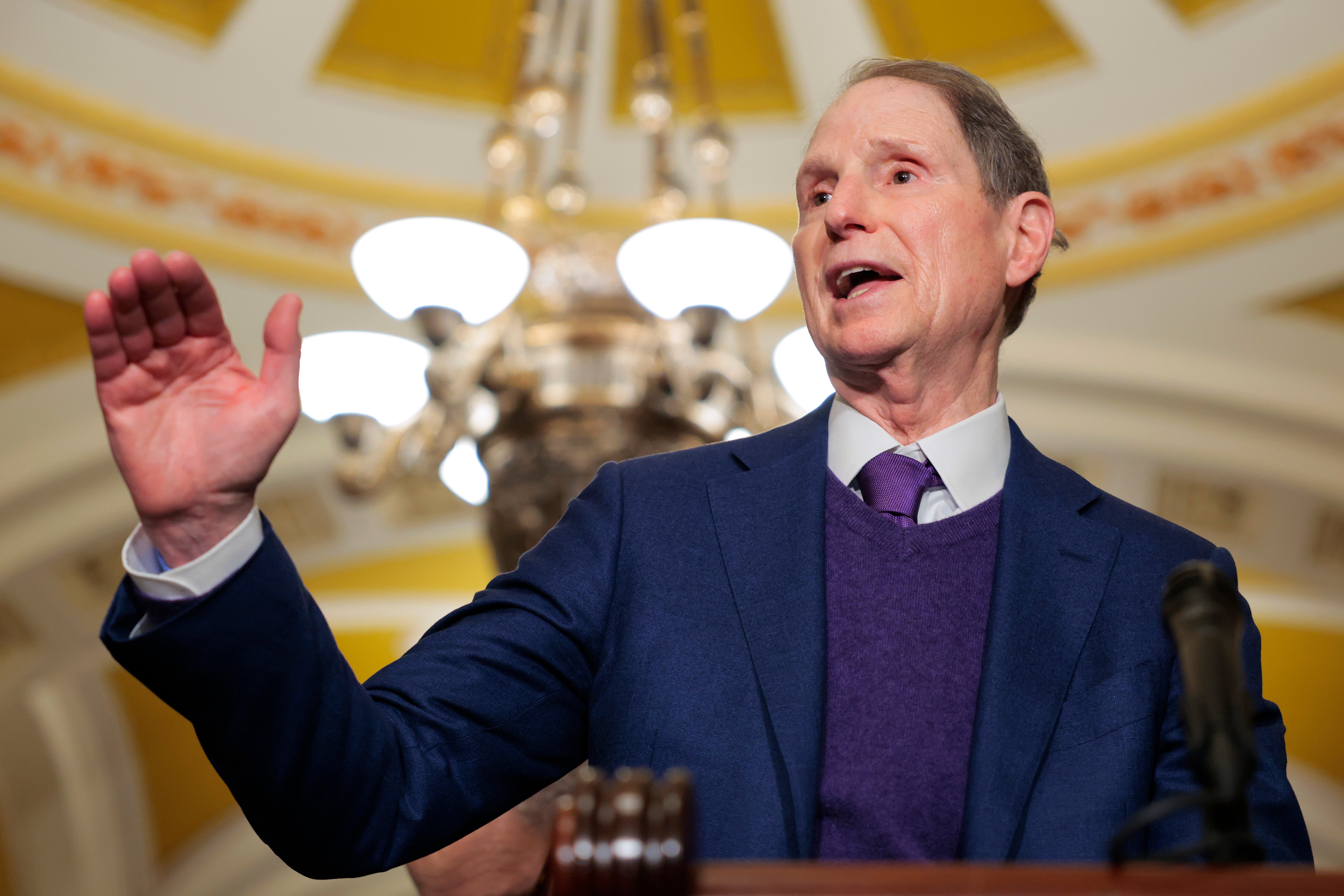 <p>Senator Ron Wyden, an Oregon Democrat, sent a cryptic letter to the head of the CIA, citing his 'deep concerns' about the agency's activities</p>