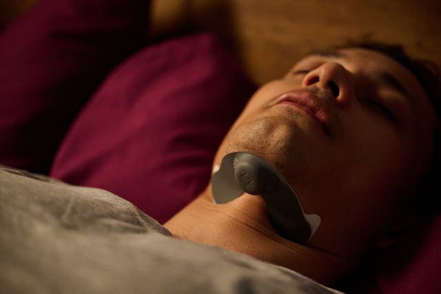 <p>The Zeus sleep device is set to be trialed by the NHS to see if it can help people with sleep apnoea</p>