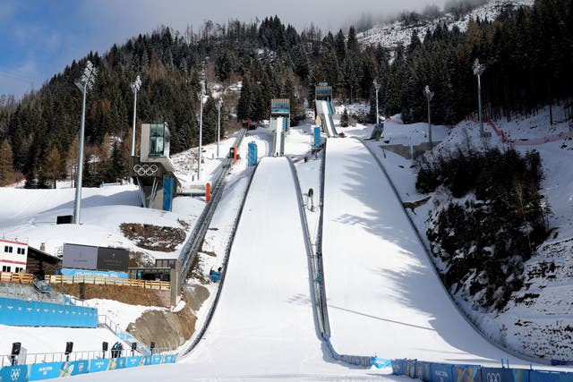 <p>The Predazzo Ski Jumping Stadium, a key area at the 2026 Winter Olympics</p>