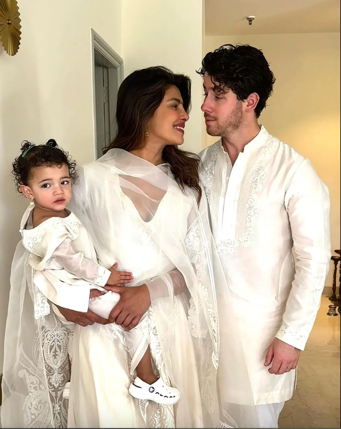 After being born three months early, the couple’s daughter spent over three months in the hospital’s NICU