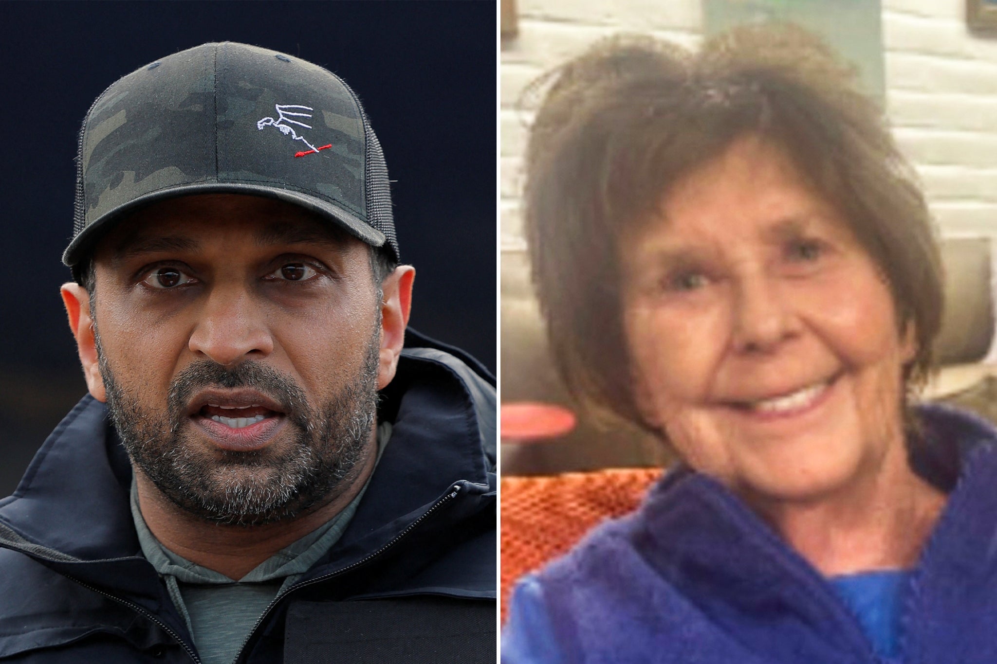 <p>FBI Director Kash Patel (left) is prepared to help with the search for Nancy Guthrie (right) and will provide any and all support needed in the case, the agency said</p>
