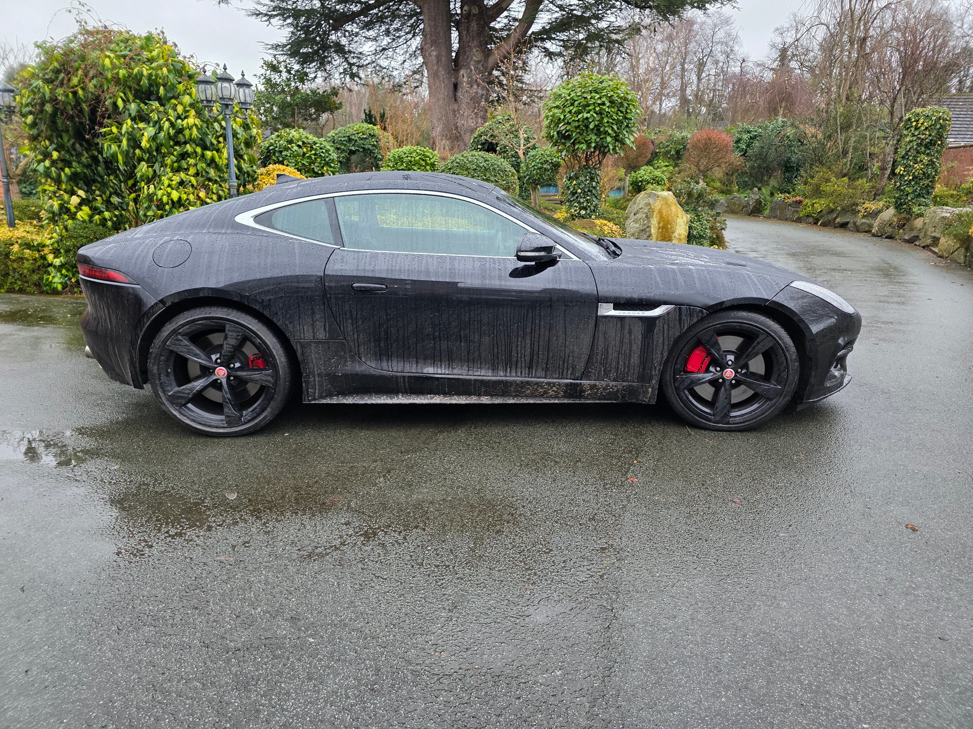 <p>Frieda Hughes’ new car</p>