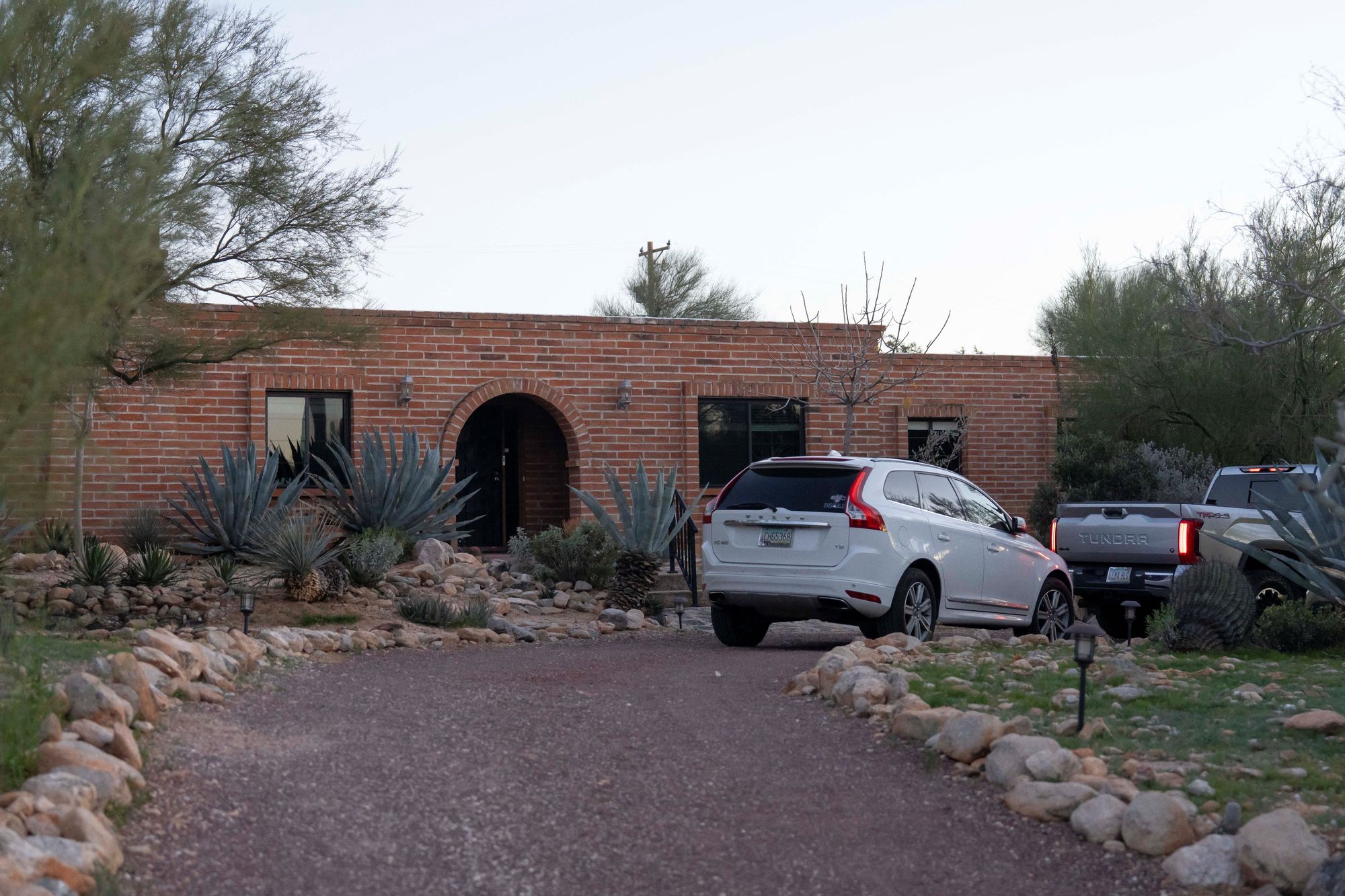 Cars were seen parked outside Nancy Guthrie's home on Wednesday. FBI Phoenix Special Agent in Charge Heith Janke said there has been “no contact” since the ransom notes were reportedly sent to media outlets
