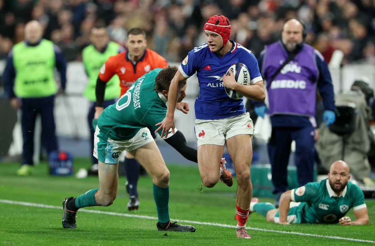 France v Ireland live: Les Bleus laying down Six Nations title marker with Paris thrashing